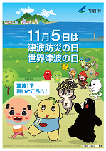 「津波防災の日」ポスター