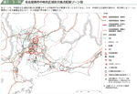 名古屋圏の中核的広域防災拠点配置ゾーン図の図