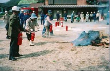 兵庫県豊岡市百合地(ゆるじ)区防災会3