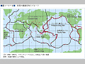 （図１−１−２）世界の震源分布とプレート