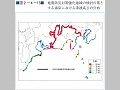 (図2−4−13)地震防災対策強化地域の検討の基とする海岸における津波高さの分布