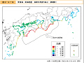 東南海・南海地震 海岸の津波の高さ（満潮時）