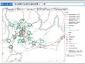 名古屋圏の広域防災拠点の配置ゾーン図