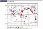 世界の主な火山