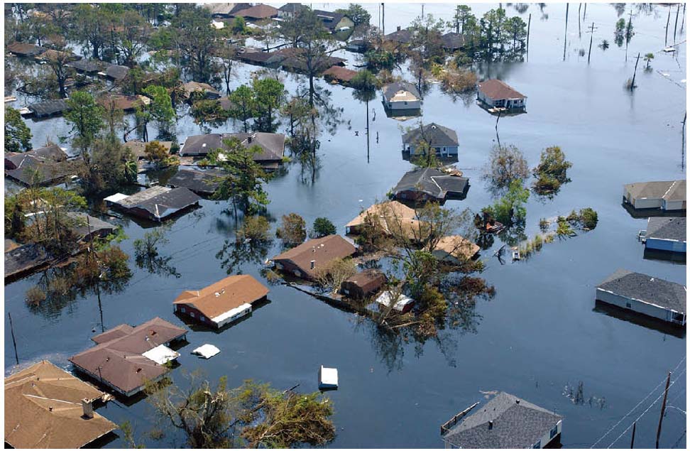 写真8　ニューオリンズ市内の浸水状況