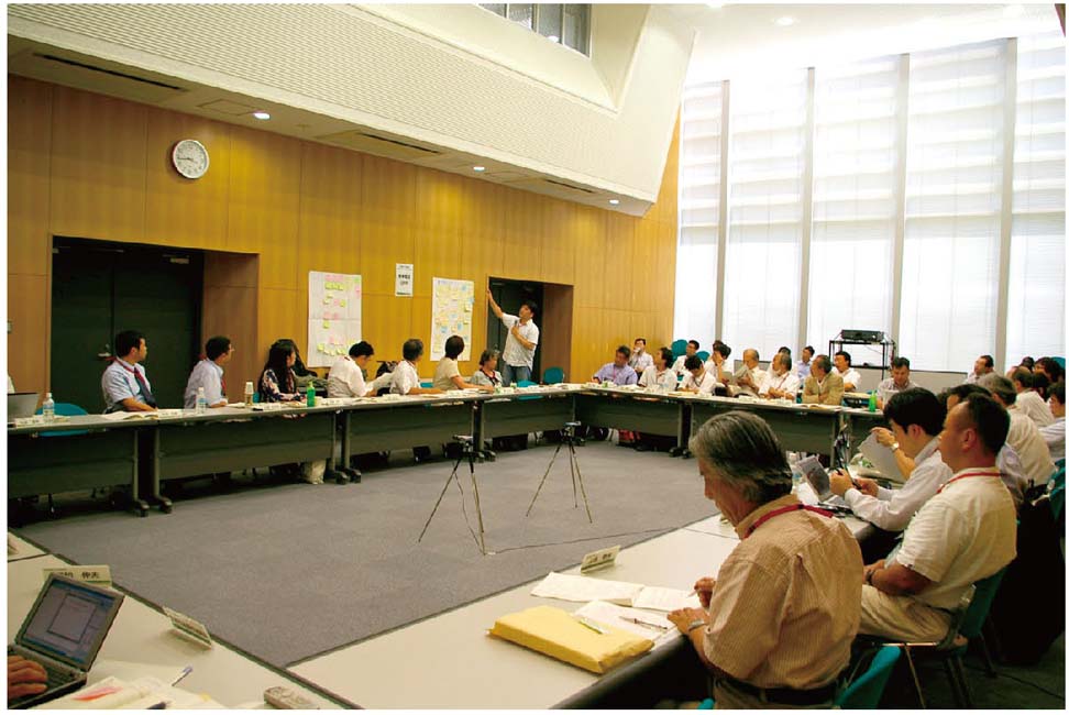 写真14　防災ボランティア活動検討会のようす