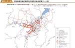 京阪神都市圏の基幹的広域防災拠点配置ゾーン図