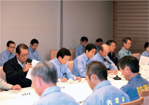 平成１９年９月１日東海地震対応訓練の写真