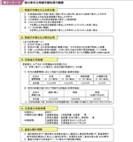 表２−２−３ 被災者生活再建支援制度の概要の表