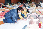 写真１　阪神・淡路大震災のボランティアの写真2