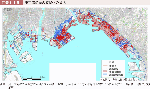 図表1-1-5　東京湾沿岸の液状化の状況の図表
