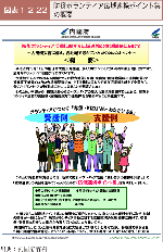 図表1-2-22　防災ボランティア広域連携ポイント集の概要の図表
