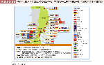 図表1-2-23　諸外国・地域・国際機関からの救助チーム・専門家チーム等活動場所一覧（平成23年9月30日時点）の図表