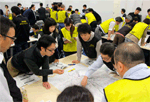 首都直下地震時の災害ボランティア活動連携訓練の様子（2）