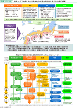 図表1-2-10　南海トラフ地震における具体的な応急対策活動に関する計画の概要