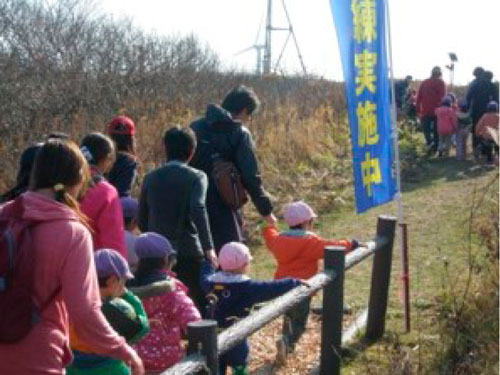 住民参加の地震・津波防災訓練（北海道　浜中町）