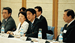 防災推進国民会議で挨拶する安倍内閣総理大臣（首相官邸ホームページより）