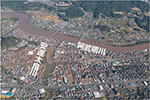 航空機からの斜め写真（福島県本宮市）（国土地理院資料）