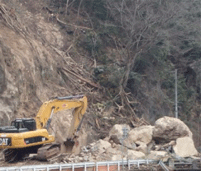 危険を伴う被災地や急傾斜地に建設を施行