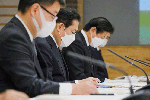 岸田内閣総理大臣と関係閣僚の参加による原子力災害対策本部・非常災害対策本部合同会議（官邸）での訓練