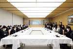岸田内閣総理大臣と関係閣僚の参加による原子力災害対策本部会議（首相官邸）での訓練