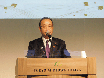 谷内閣府特命担当大臣（防災）による開会挨拶
