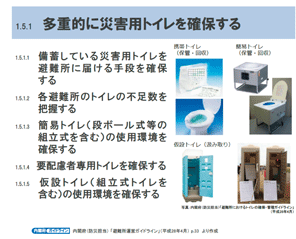 「災害対応eラーニング」（避難所開設・運営）