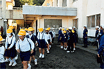 小学校での避難行動