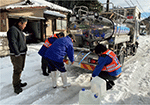 東京都水道局による応急給水活動