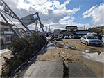 内灘町における液状化被害状況