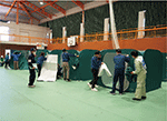 避難所開設訓練（福島県広野町）