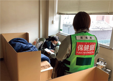 保健師による健康管理（輪島市）