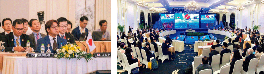 日ASEAN防災閣僚級会合・記念式典の様子