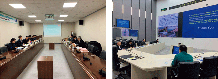 日韓防災会議の様子