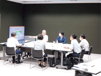 課題演習の様子（中核人材育成研修）