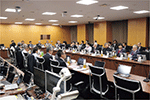 防災庁設置準備アドバイザー会議の様子