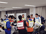 南海トラフ地震を想定した緊急災害現地対策本部運営訓練（名古屋市）