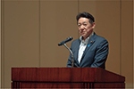 松村内閣府特命担当大臣（防災）（当時）による開会挨拶