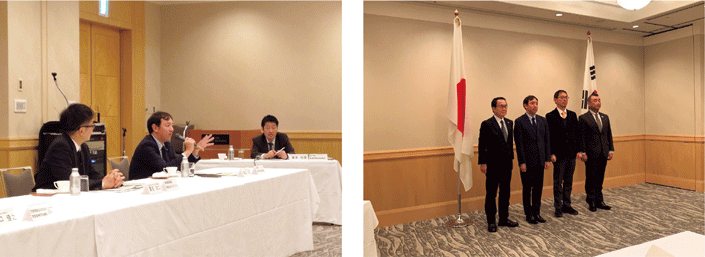 日韓防災会議の様子