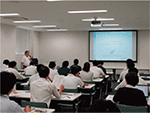 講義の様子(原子力災害対策要員研修)
