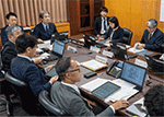 内閣府本府庁舎での訓練