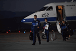 国要員派遣(松山空港)