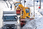除雪・排雪活動の様子(提供:国土交通省)