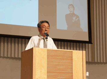 石原京都大学名誉教授による基調講演