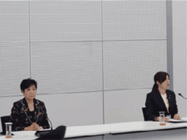 小野田経済安全保障担当大臣・小池東京都知事による主催者挨拶