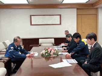 津島内閣府副大臣による青森県知事との意見交換