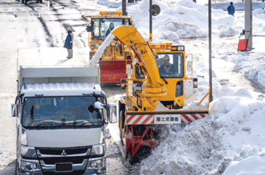除雪・排雪活動の様子