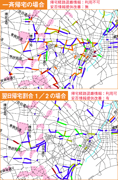 混乱をまねく一斉帰宅