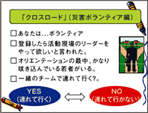 「クロスロード」(災害ボランティア編)