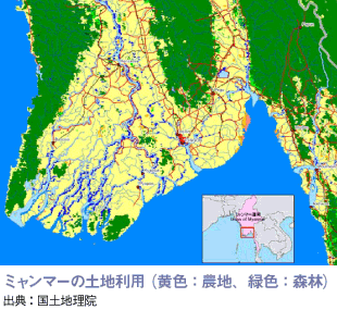 ミャンマーの土地利用
